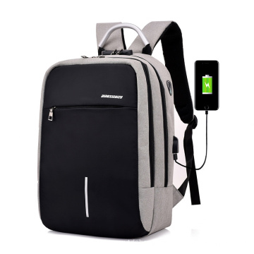 Custom Fashionable Travelling Waterproof USB Charging Anti-Theft Bag Laptop Backpack